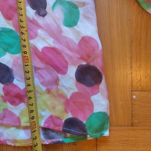 Herzen's Angelegenheit colorful silk blouse like new, S/M