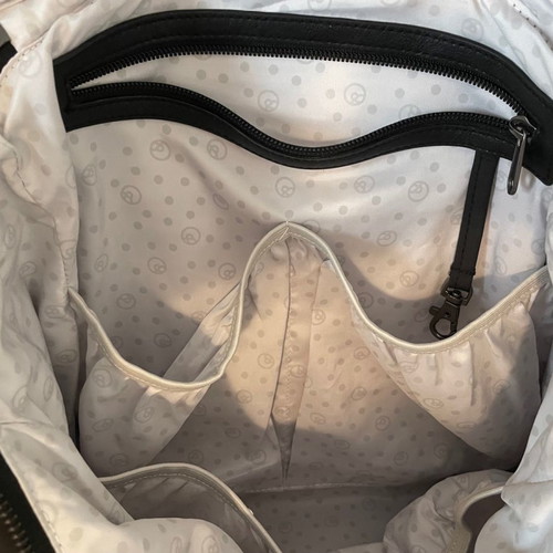 Mama's bag used, crossbody and backpack with bottle holder