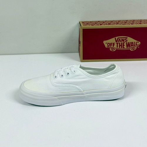 Vans Authentic True White sneakers used, size 37