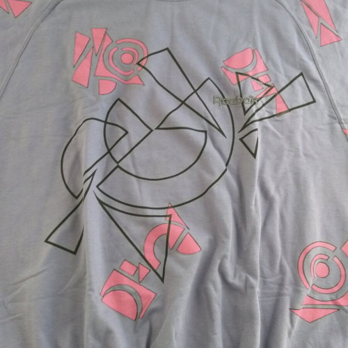 Vintage Reebok sweatshirt size M oversized as new, pink-purple