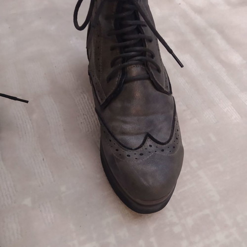 Seven ankle boots used, size 36, gray