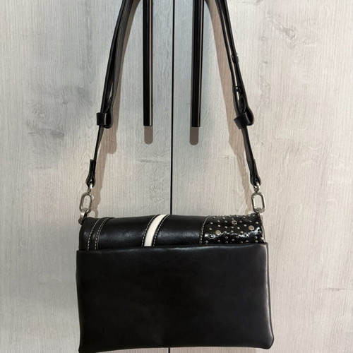 Desigual shoulder bag black, like new, medium size