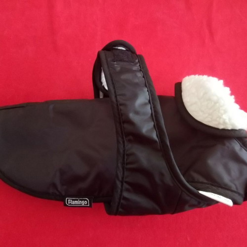 Flamingo dog jacket new, torso length 26 - 30cm