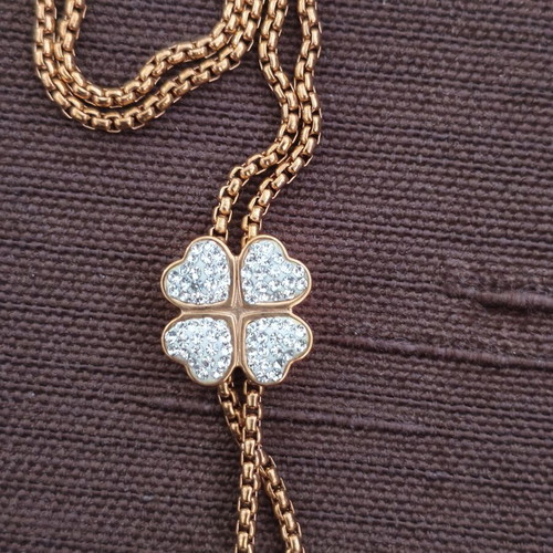 Folli Follie Heart4Heart jewelry set like new, rose gold