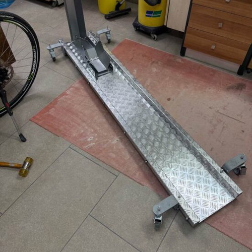 Motorcycle platform for narrow spaces length 1.90 new
