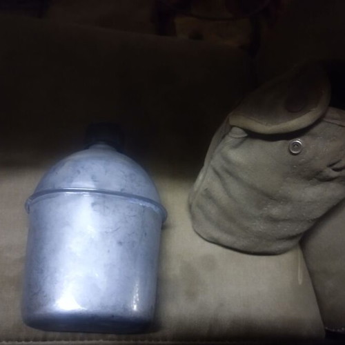 American military canteen used, 1970s Vietnam era