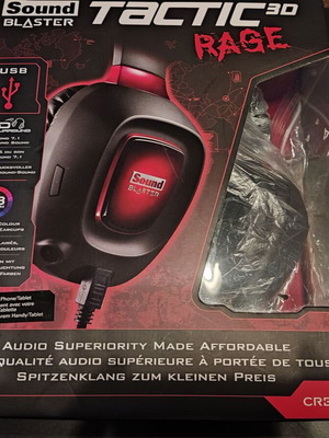 Sound Blaster Tactic 3D Rage USB μεταχειρισμένο με RGB φωτισμό