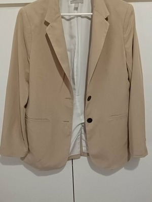 Women's beige blazer H&M like new