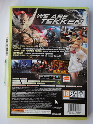 Tekken Tag Tournament 2 Xbox 360 used, fighting game