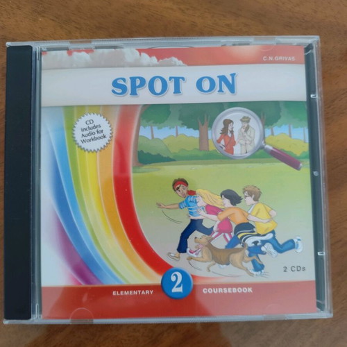 Spot On 2 Grivas publications CD like new, Coursebook