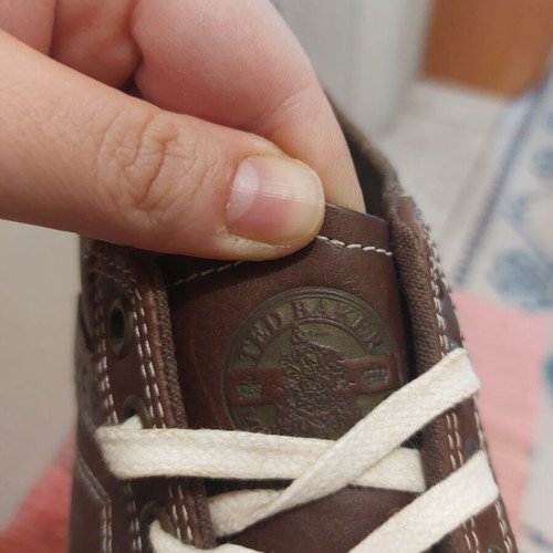 Ted Baker brown unisex lace-up shoes, size 40, sneakers