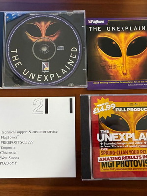 The Unexplained Big Box PC like new, English release