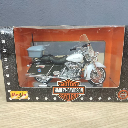 Harley-Davidson 1998 FLH Electra Glide Arkansas State Police scale 1/18