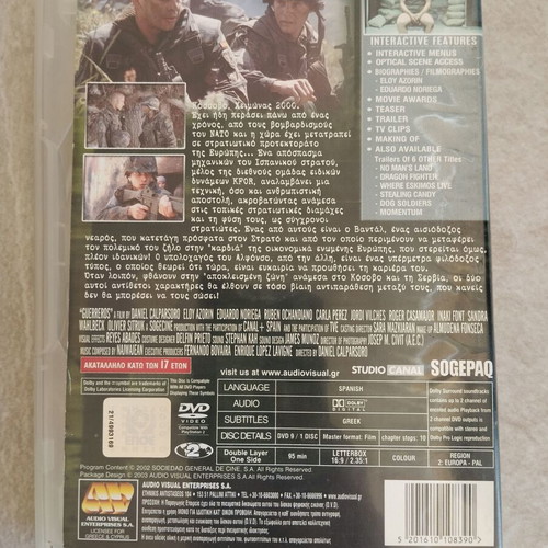Guerreros DVD like new