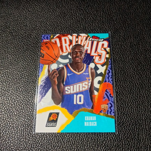 2025-2026 Topps Finest Arrivals Khaman Maluach Phoenix Suns card like new