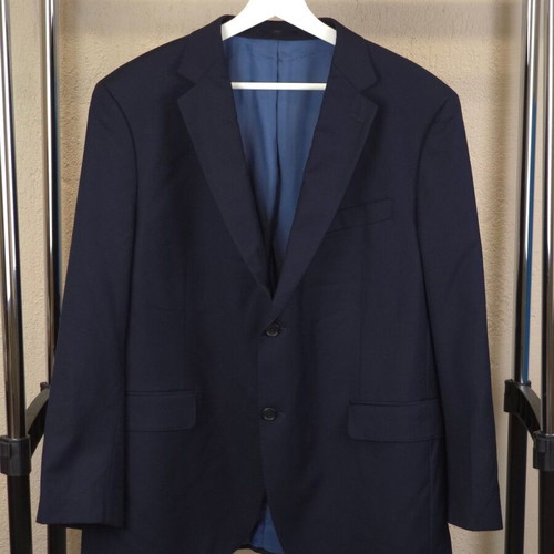 George & King Hand Tailored Men's Blazer 100% Wool Size L–XL New