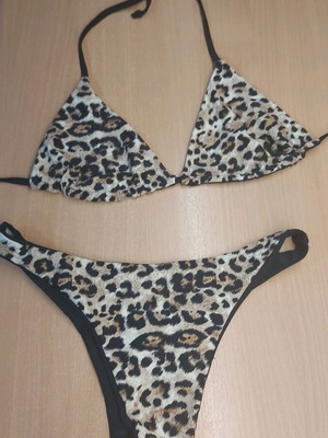 Swimwear set NoM new, black and beige