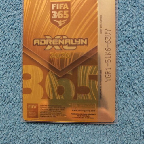 2026 Adrenalyn XL Golden Baller Julian Alvarez card new