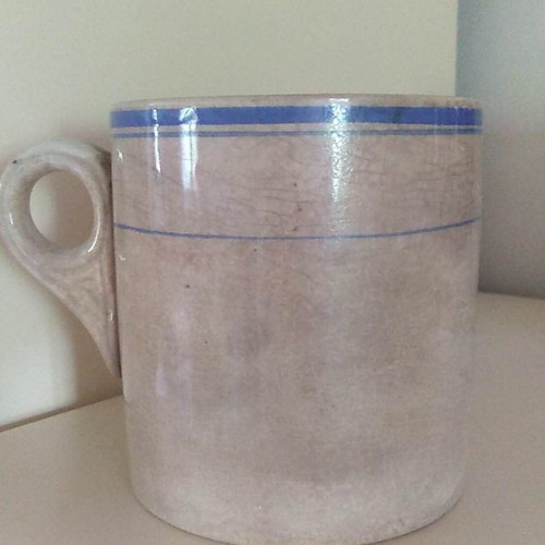Bristol mug used, 1950s, England