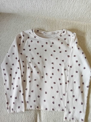 ZARA cotton girls' t-shirt like new, age 3-4