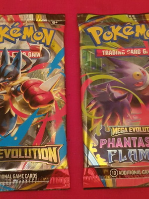Φακελάκια Pokemon Mega Evolution καινούργια, πακέτο 2