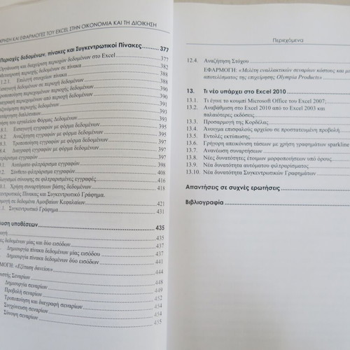 Book Use and Applications of Excel in Economy and Management like new