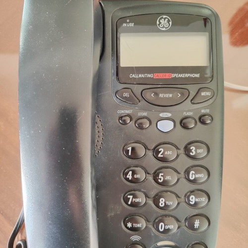 Thomson Telecom CE29352-A Corded Phone Like New Black