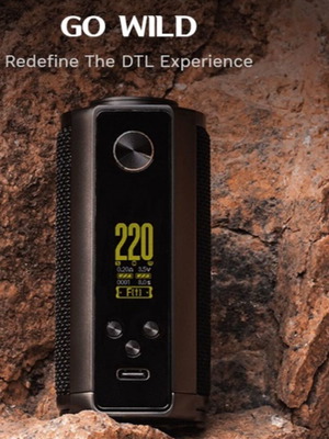 Target 200 Box Mod by Vaporesso like new, Sunset Red