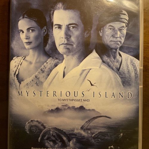 Mysterious Island DVD used with Greek subtitles