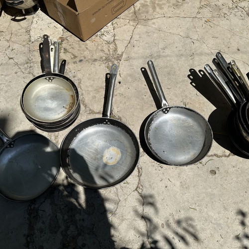 Commercial Frying Pans and Skillets Set of 20 Used
