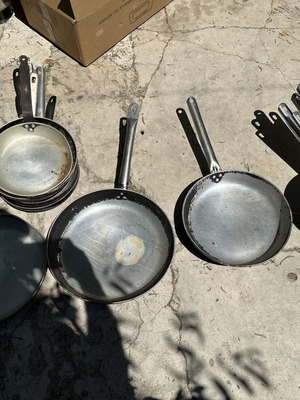 Commercial Frying Pans and Skillets Set of 20 Used
