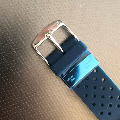Timex Navi Depth men's watch new with blue silicone strap