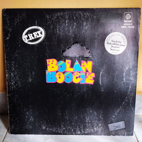 T. REX Marc Bolan Bolan Boogie vinyl record used, Classic Glam Rock