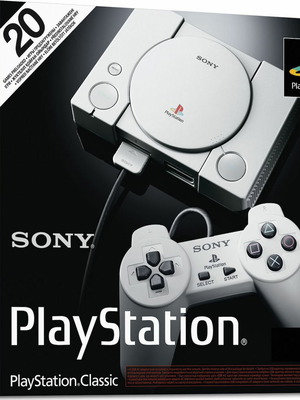 Sony PlayStation Classic like new with 20 preloaded games