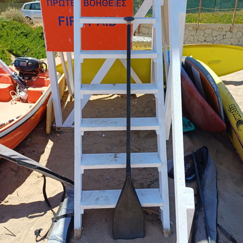 SUP paddles used, bundle of 3 including 1 land paddle