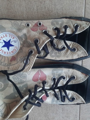 Γυναικεία Converse Chuck Taylor All Star limited edition σαν καινούργια, μέγεθος 37, μπεζ