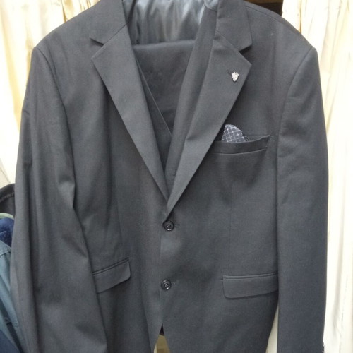 Endeson Fashion Black Men's Suit New With Vest