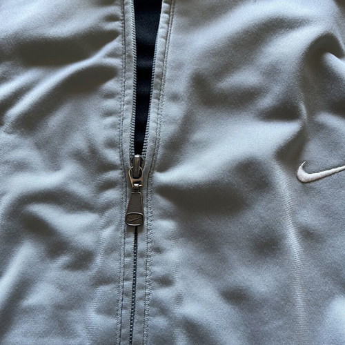 Nike Vintage Y2K Track Jacket, grey black white
