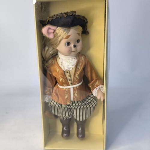 Vintage Porcelain Doll Puss in Boots DeAgostini new