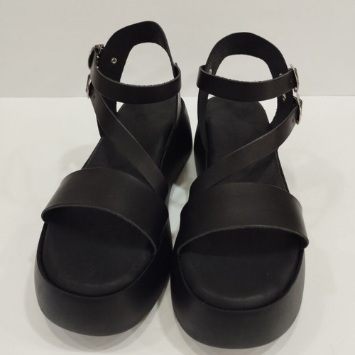 Leather Flatform Sandals for Women New, Handmade Greek Craft