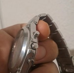 Ρολόι χειρός Casio EF-525D-1AVEF μεταχειρισμένο ασημί ανδρικό