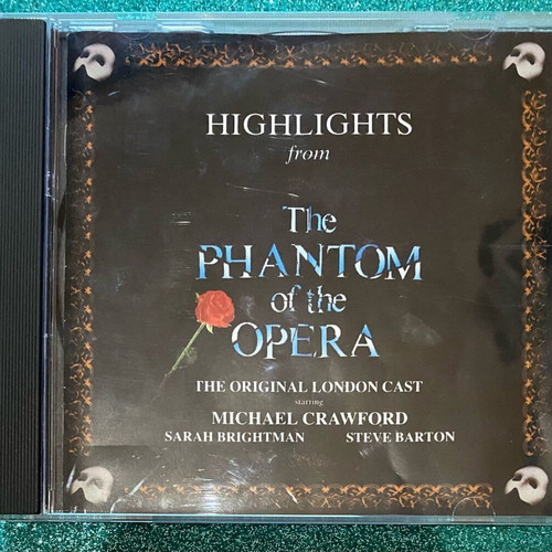 CD The Phantom of the Opera like new from the London theatrical performance