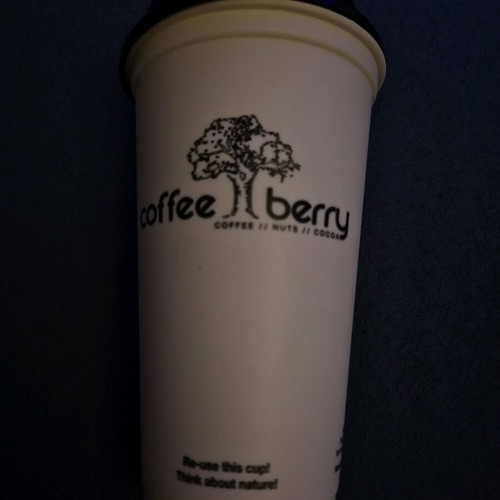 Plastic coffee cup new