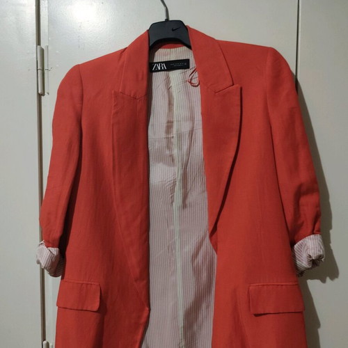 Zara blazer red-coral XS like new