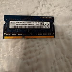 4GB RAM used laptop memory functional