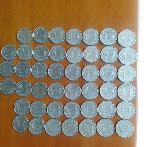 Olympic Games coin collection 20 drachmas and 100 drachmas