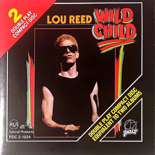 Lou Reed Wild Child CD used, rock