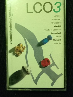 LCO3 Vivaldi Pachelbel Albinoni collectible cassette like new