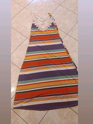 Summer dress for women used, multicolored