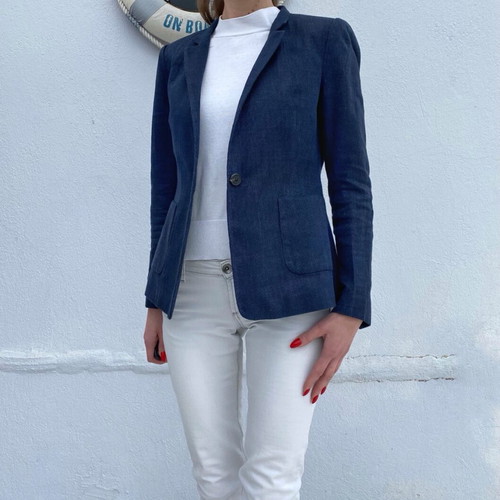 Zara blazer blue, size S/M, like new